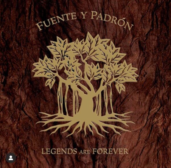 Fuente y Padrón Legends are Forever Logo