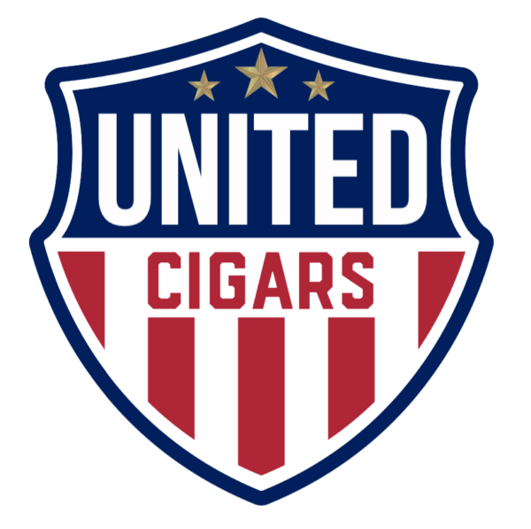 United Cigars logo with stars